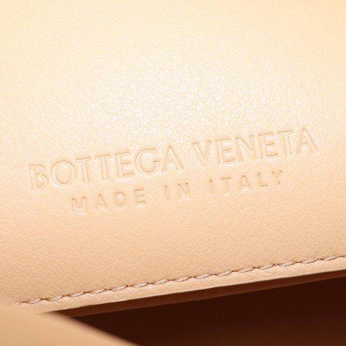 Auténtico bolso de mano BOTTEGA VENETA cuero 2 vías beige hk1443V - Imagen 18 de 24
