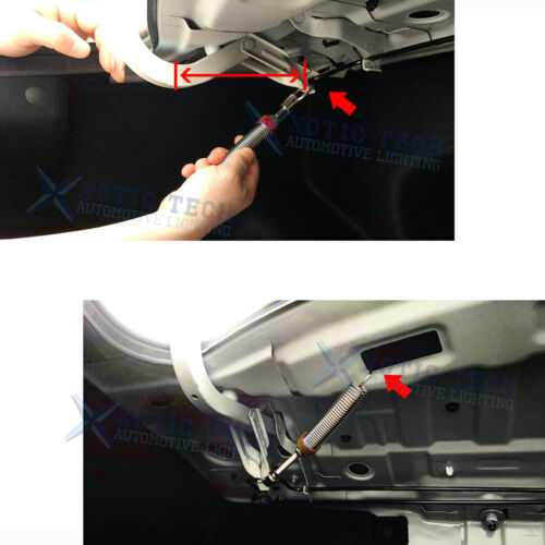2x Car Trunk Boot Lid Lifting Device Spring Auto Trunk Automatic Lifting Spring - Picture 11 of 12