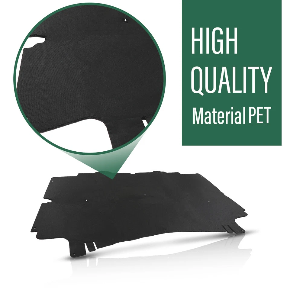 Almohadilla de aislamiento de capó y clips aptos para Dodge Ram 2500 3500 2002-2009 Foto 4 de 4