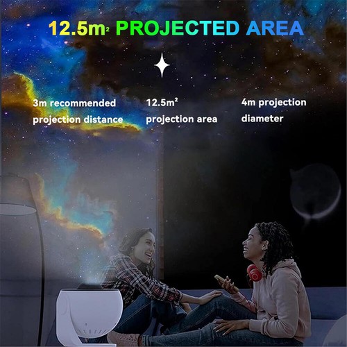 HD 4K Planetarium Projector Galaxy Starry Sky Nebula Space LED Night Light Gifts - Picture 13 of 18