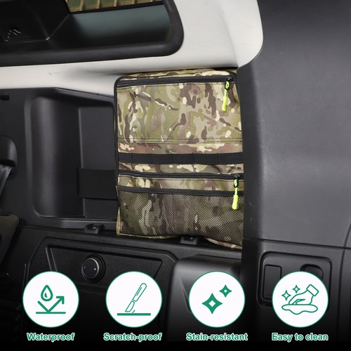 Camouflage Rear Trunk Side Window Storage Bag Tray For LR Defender 110 L663 20+ - Picture 9 of 24