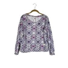 Odd Molly Sweetie Lightweight Keyhole Sweatshirt Sweater Womens Size 1/Small