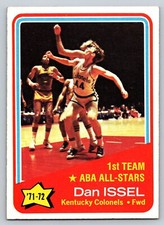 1972 Topps #249 Dan Issel Vintage Basketball Card BEAUTY!