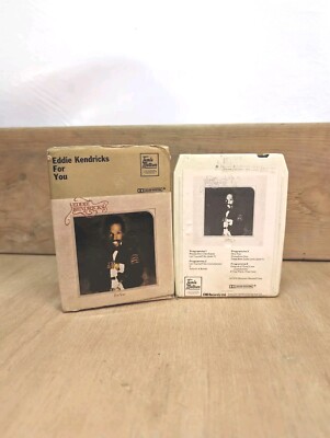 Rare 8 Track Album EDDIE KENDRICKS ''For You'' - Original 1974 Tamla Motown 