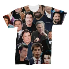 John Travolta Photo Collage T-Shirt 