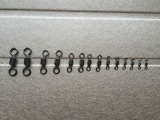 ROLLING BARREL FISHING SWIVELS SIZE 2/0 1/0 2 4 6 8 10 SEA Carp Fishing Tackle