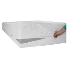 3/4 size zippered waterprroof mattress cover made in U.S.A