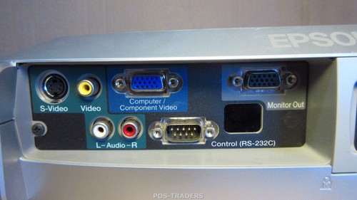 Projecteur projecteur Epson EMP-S1H VGA SVGA 3LCD 1400 LUMENS - Pas de télécommande - 1389 HEURES - Photo 3/6
