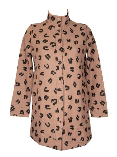 RAGNO women's dressing gown, short jacket, open front with buttons and side pock - Imagen 1 de 5