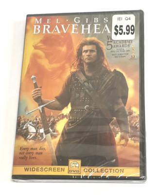 Braveheart (DVD, 2000) 1995 Film New Sealed