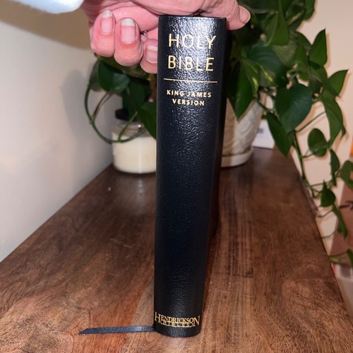 MINISTRY ESSENTIALS BIBLE: KING JAMES VERSION, BLACK, Tabbed Hendrickson Bible - 第 4/4 張圖片