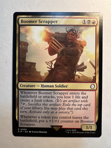 Boomer Scrapper Universes Beyond: Fallout Regular (Rare) MTG PIP