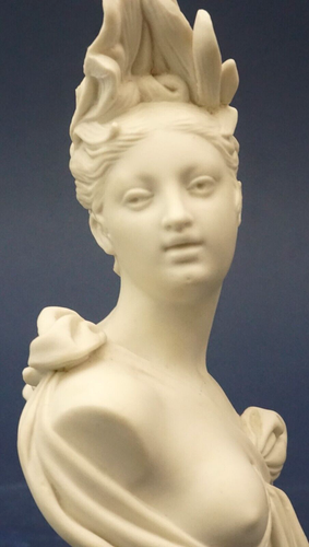 Busto Sevres Escultura Clásica Galleta Francia Libertad 1800 XIX 1900 XX Messalina - Imagen 15 de 24