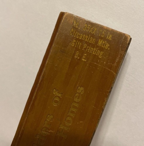 Vtg Advertising Burnside Construction Company 15” Wood Ruler Chicago Illinois A8 - Picture 11 of 12