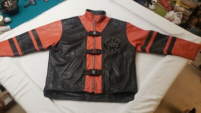 Vintage Original UB TUFF Motorcycle Jacket Genuine Leather