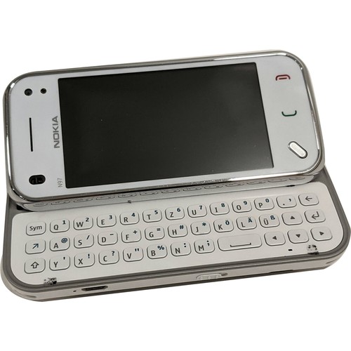 Nokia N97 Mini Single SIM 8GB White Qwertz Keypad Factory Unlocked 3G GSM - 第 7/8 張圖片