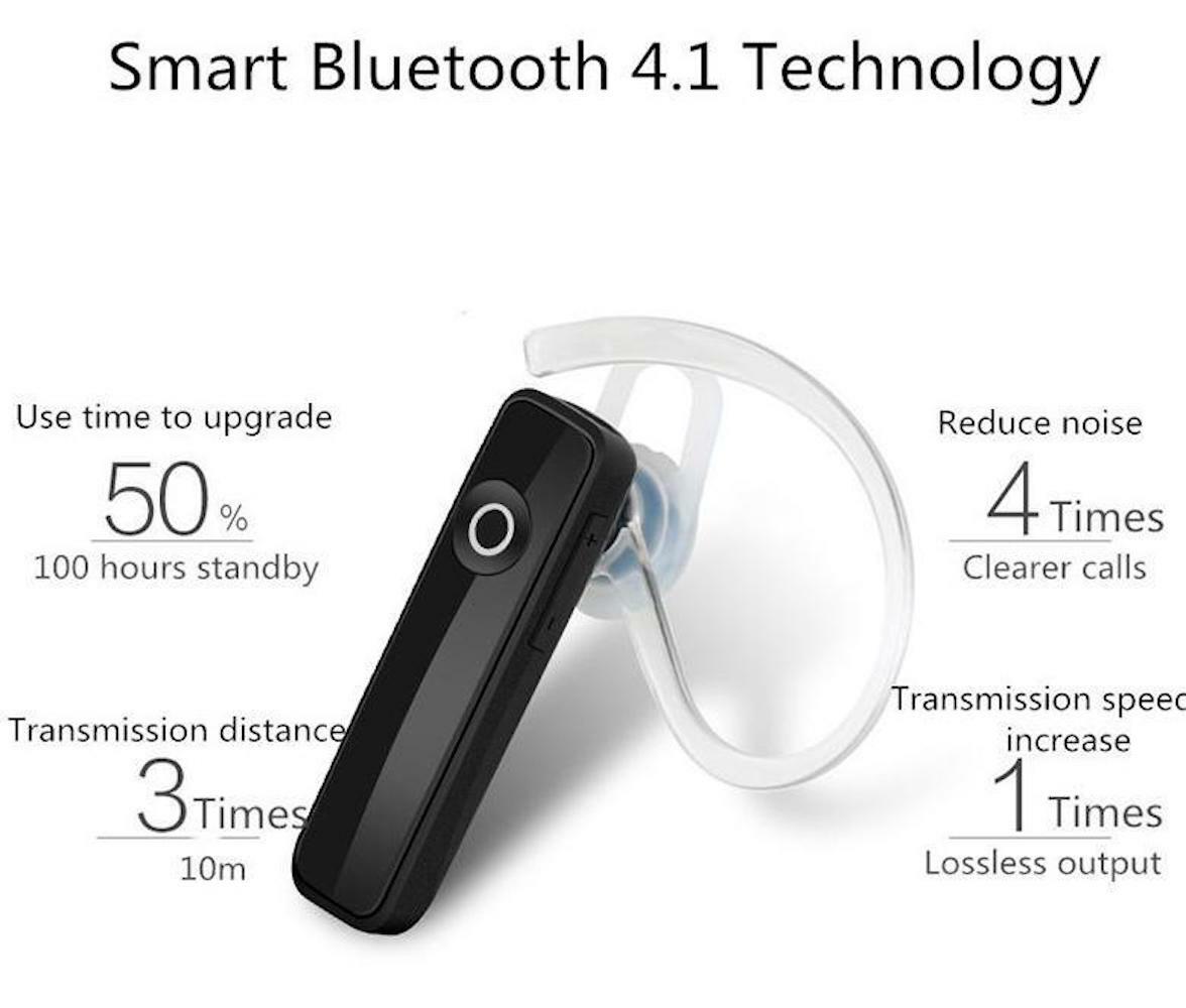 Bluetooth Wireless Rechargeable Headset Hands-free Pro for A