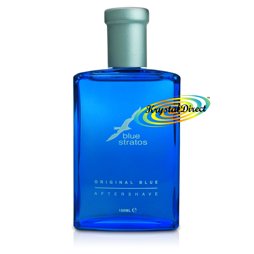 Blue Stratos Original Blue After Shave Lotion for Men Fragrance 100ml