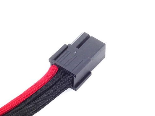 Silverstone PP07-IDE6BR Sleeved Extension Power Supply Cable - Picture 7 of 7