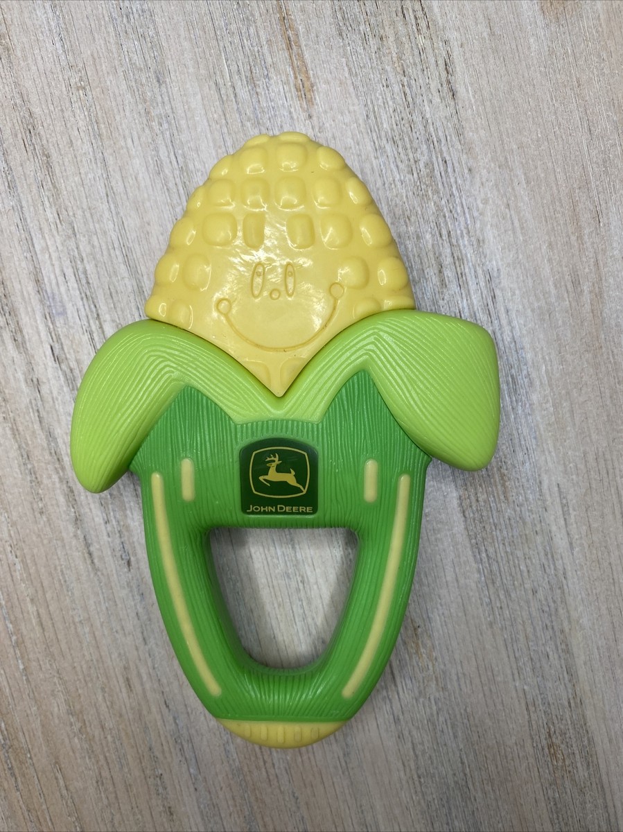 John Deere Massaging Corn Teether Toy TBEKY5208