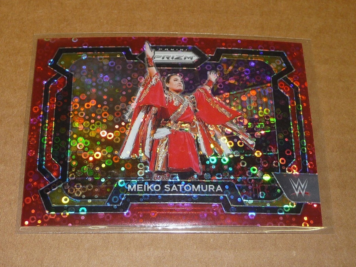 2024 Panini Prizm WWE WRESTLING UNDER CARD RED MEIKO