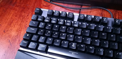 Upgraded Gamdias HERMES M1 LED USB mechanical Gaming keyboard Brown switches - Picture 12 of 12