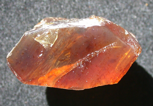 Beautiful Watermelon Pink AMBER Fossil Gemstone Large 25 gram Piece - Picture 3 of 9
