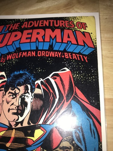 The Adventures of Superman # 435 (DC Comics) eingetütet und mit Kartonunterlage kostenloser Versand - Bild 5 von 6