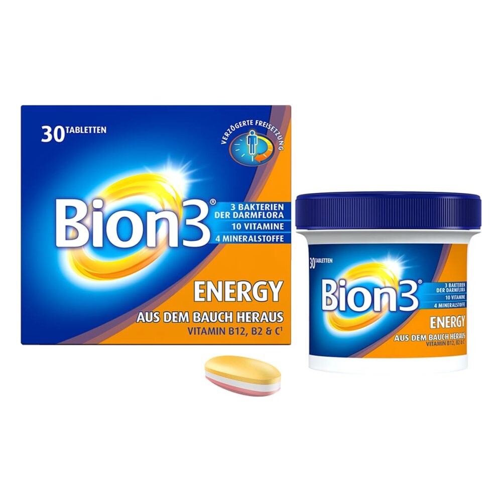 Wick Pharma - Zweigniederlassung Der Procter & Gamble Gmbh Bion3 Energy Tabletten 30 St. (35,6 G) - Bild 2