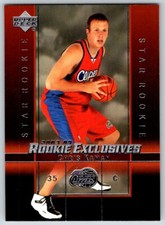 2003-04 ROOKIE EXCLUSIVES 2003-04 CHRIS KAMAN RC LOS ANGELES CLIPPERS #6