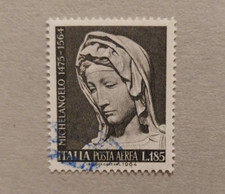 Francobolli Italia 1964 - Posta Aerea Michelangelo Buonarroti - Usato