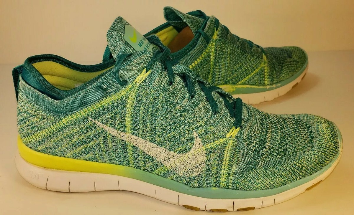 nike free flyknit 5.0 tr yellow