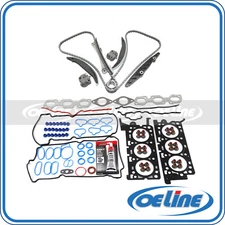 Fit 03-04 Ford Escape 3.0L V6 DOHC Head Gasket Set w/ Timing Chain Kit