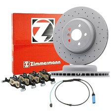 ZIMMERMANN SPORT Bremsscheiben 348mm Bel�ge WAKO Vorne f�r BMW G30 G31 G32 G11