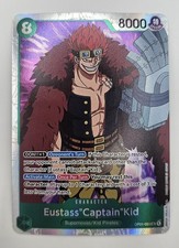 Bandai One Piece CCG Eustass Captain Kid OP01-051 Super Rare Foil 8000