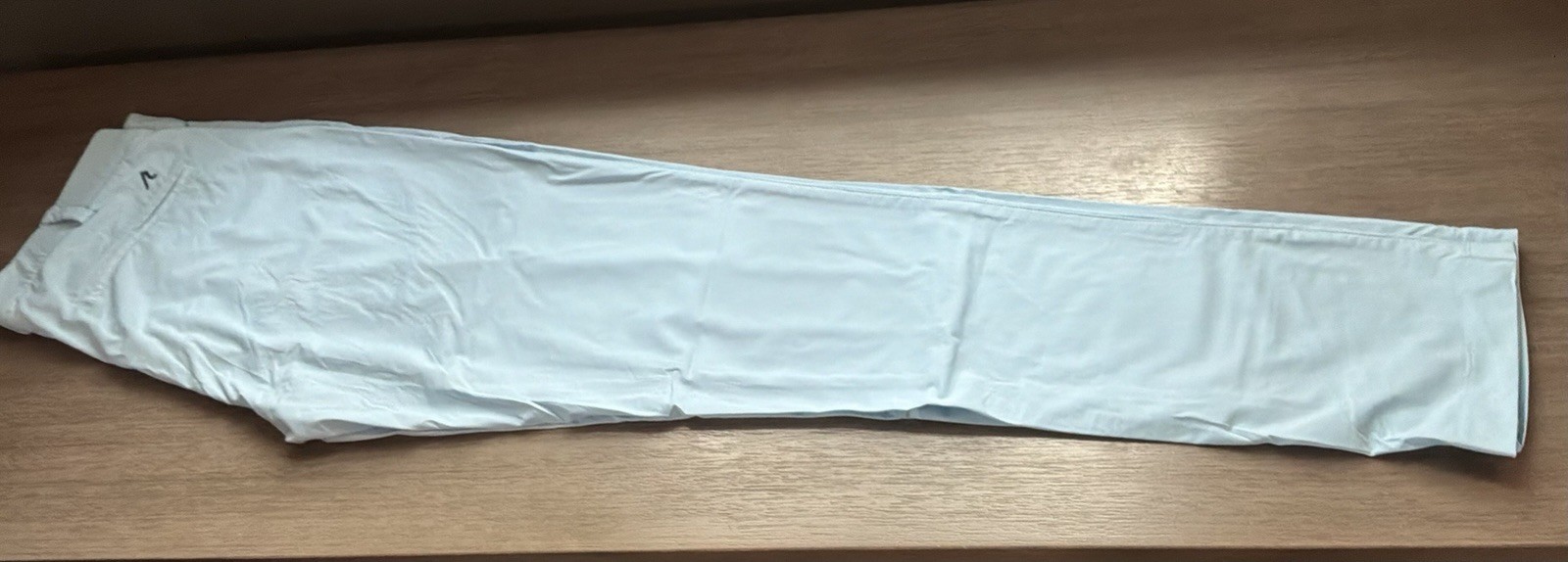 Redvanly Kent Pull-On Trouser Pant Baby Blue, Size Small 32 Length Golf Athletic