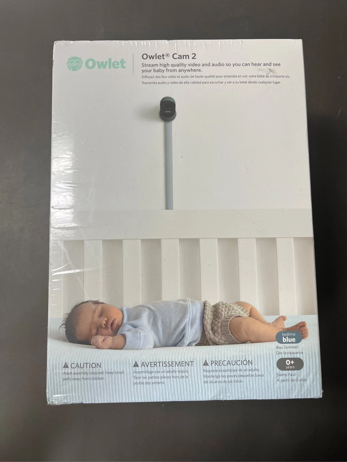 Owlet - Cam 2, HD Video Baby Monitor - Bedtime Blue 2