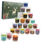 Christmas Candle Advent Calendar 2025 24 Days Scented Tumbler Candle Countdown 