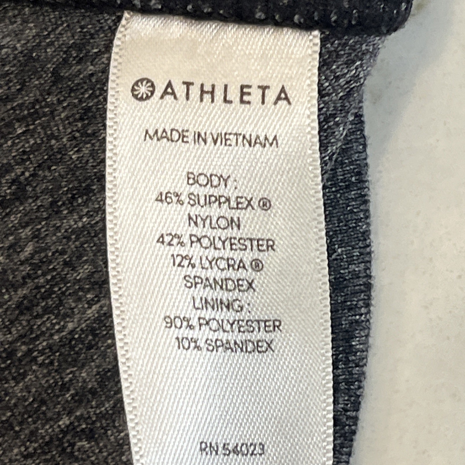 ATHLETA Excursion Large Skort Skirt Charcoal Gray… - image 7