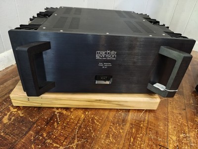 Mark Levinson No. 27 Dual Monoaural Amplifier Tested Working Camac Cables Inc.