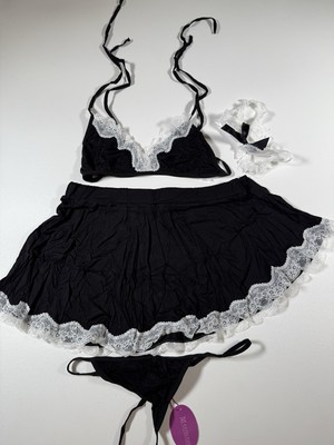 Sex French Maid Outfit Maid Costume Femboy Lingerie Set Sexy Anime Cosplay  Sz L | eBay