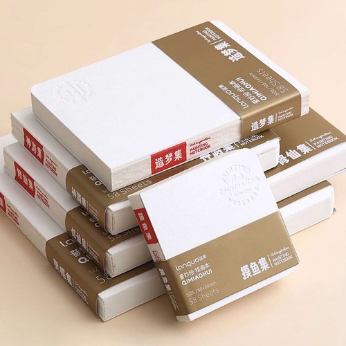 58Sheets Thick Paper Sketchbook Art Supplies Notebook High-quality Draw Book