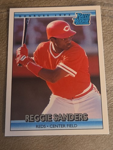 Reggie Sanders #415 1992 Donruss card
