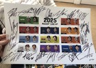 COMPLETE MOTOGP 2025 HAND SIGNED GRID PHOTO. RARE.