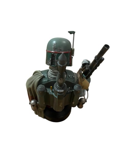 Mini busto Gentle Giant Star Wars Boba Fett Deluxe 2002 exclusivo de SDCC - Imagen 3 de 5