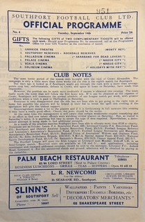 Southport v Crewe Alexandra Div 3 (N) 1948/49
