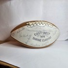 58+- AUTOGRAPHS 1976 EAST-WEST SHRINE GAME COLLEGE FOOTBALL BOWL ALL-STAR NCAA — photo 3