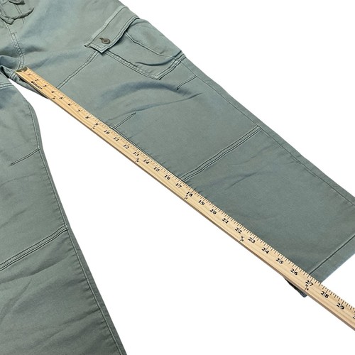 Cotton On Men’s Military Cargo Pants Military Green Grunge Streetwear SZ L NWTs - Picture 11 of 14