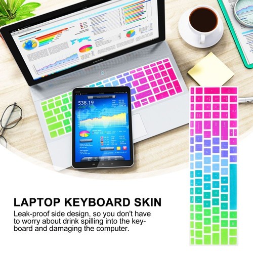 Colorful Keyboard Cover Desktop Keyboard Cover Silicone Keyboard Cover - Afbeelding 12 van 12