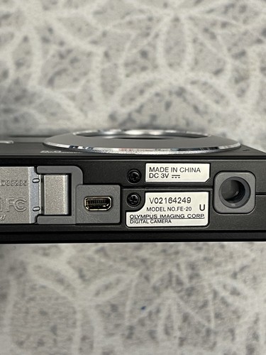 Olympus FE-20 8.0MP Digital Camera Tested W/ Accessories Very Clean - Picture 13 of 15